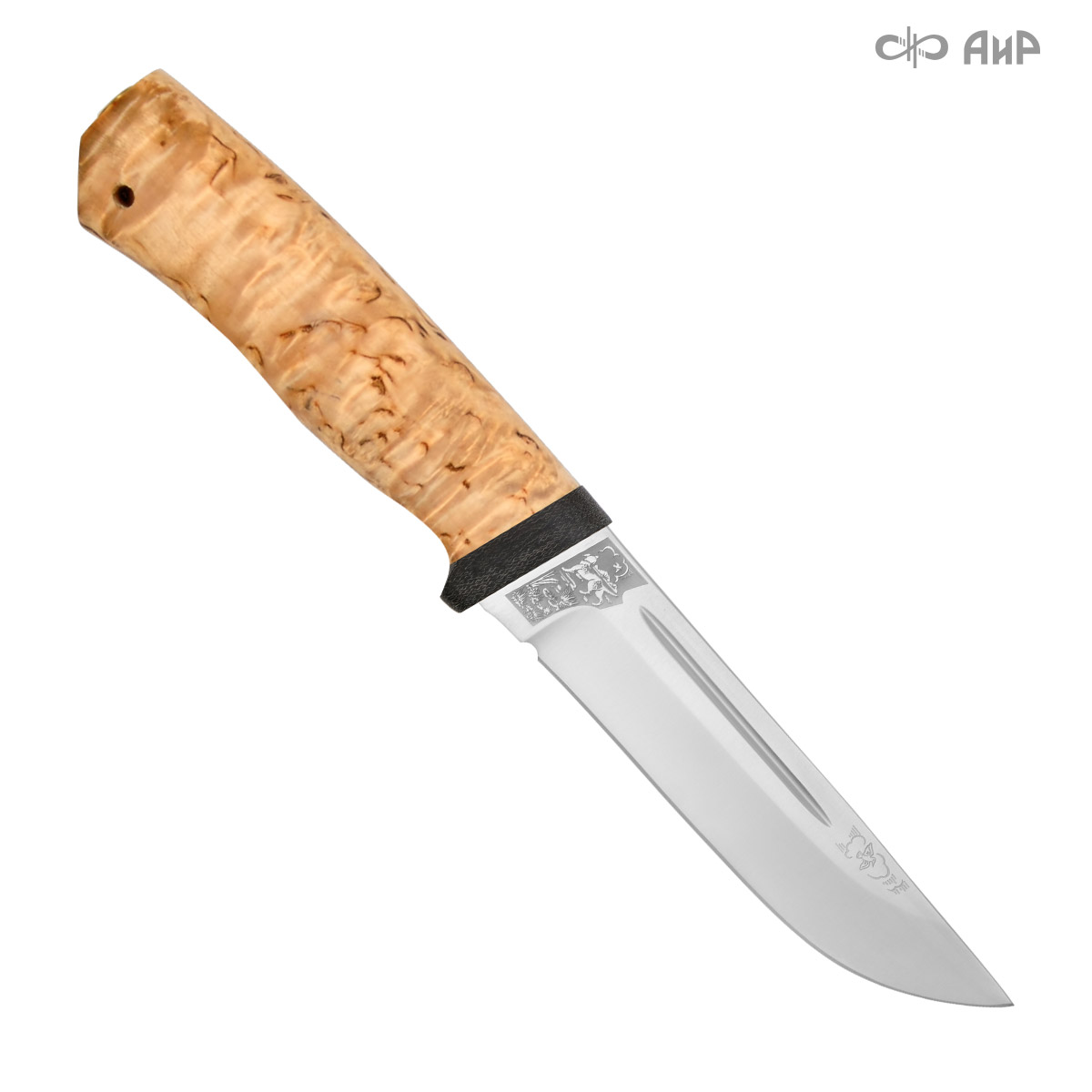 Нож туристический Бекас карельская береза, 95х18
