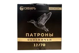 Патрон дробовой СИБИРЬ PREMIUM 12 70№1 (34 гр.) (25шт.)