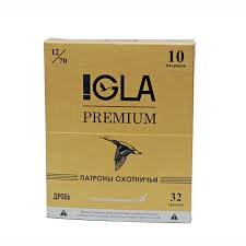 Патрон дробовой НИИ ПХ IGLA-PREMIUM 12 70№5 (32 гр.) (10 шт)