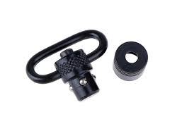 Антабка быстросъемная импортная 25,4 мм. 1шт. С кнопкой и кольцом