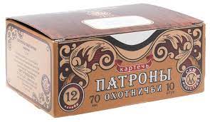 Патрон с картечью СКМ 1270№8,0 (35гр.) (Порох Россия) (10шт.)