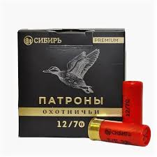 Патрон дробовой СИБИРЬ PREMIUM 12 70№3 БК (32 гр.) (25шт.)