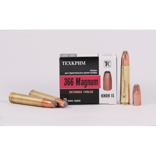 Патрон пулевой Техкрим .366 ТКМ SP Кион (15гр.) (20 шт.)
