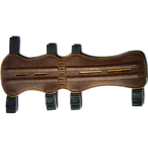 Крага Centershot 33см (кожа) коричневая
