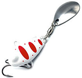 Тейл-спиннер ТС-1 20г. #01 Белый-Красный