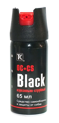 Баллон аэроз. Black, 65 мл. (OC+CS)